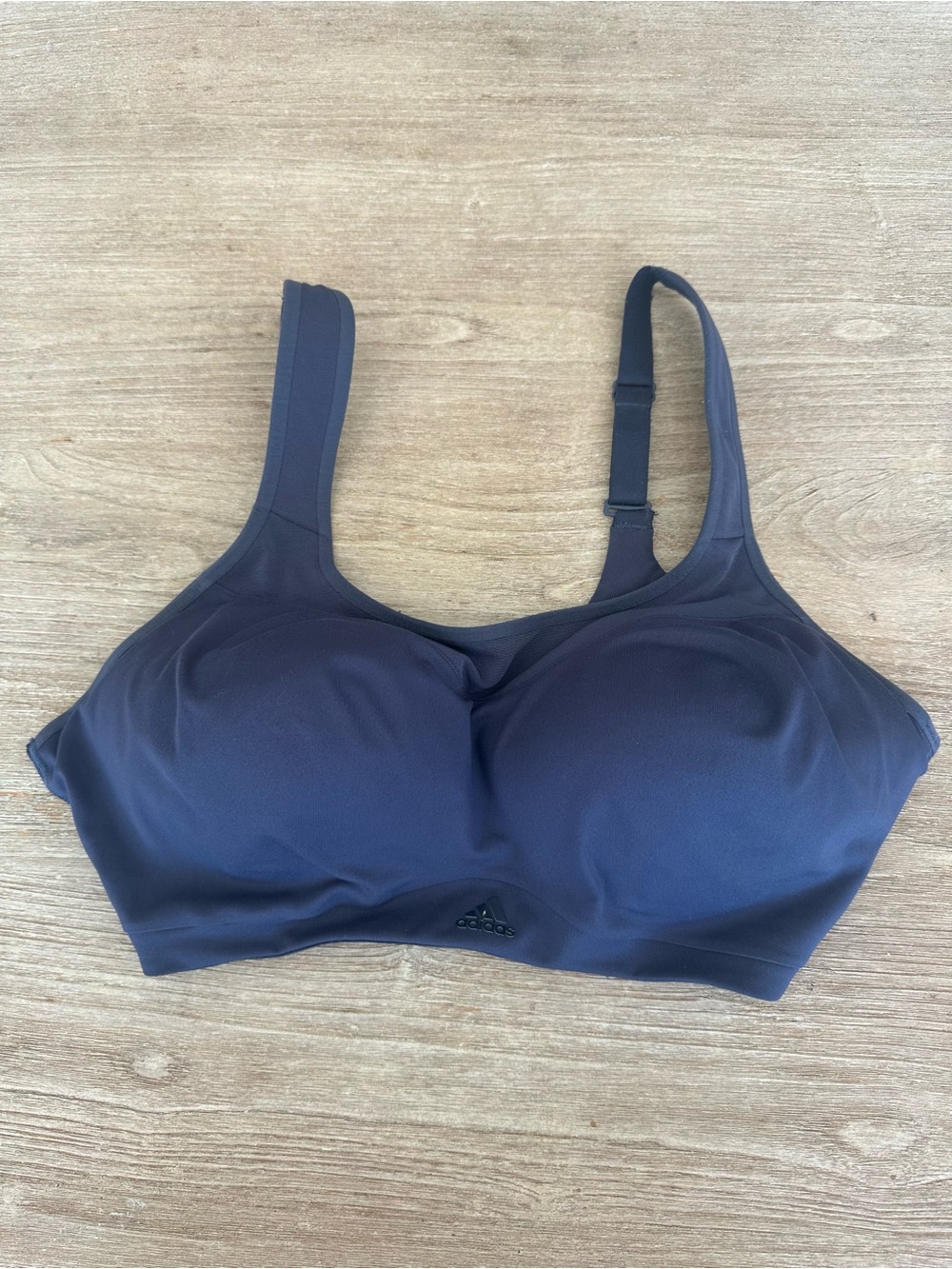 Adidas Women's Tailored High Support Sports Bra  Shadow Navy Size L D-DD